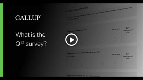 what is the gallup q12 survey