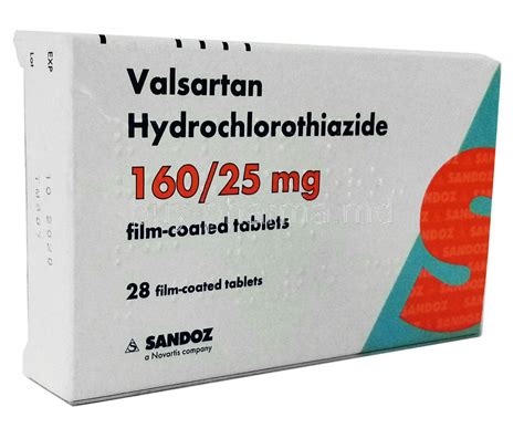 what is the generic name for valsartan