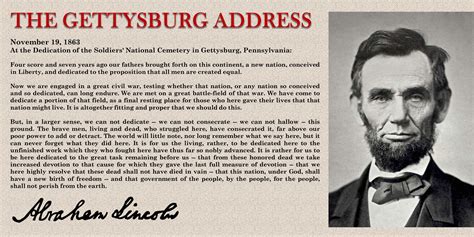 what is the gettysburg address speech about