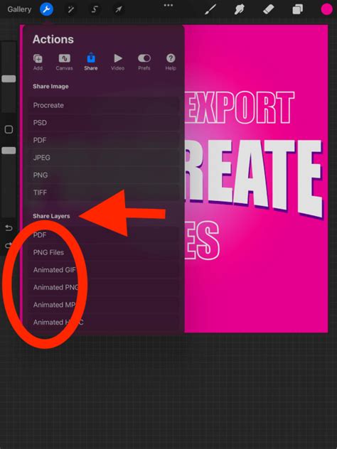 what is the highest quality image format in procreate