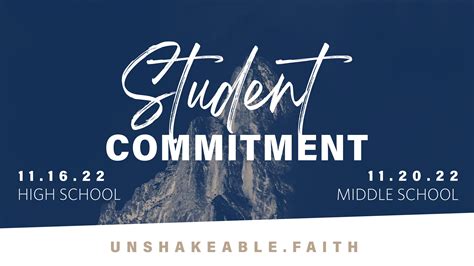 what is the importance of commitment in students life