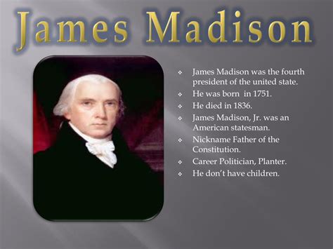 what is the importance of james madison