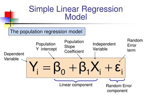 what is the independent variable in a simple linear regression model