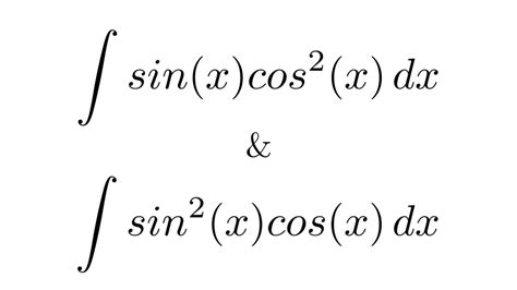 what is the integral of cos x