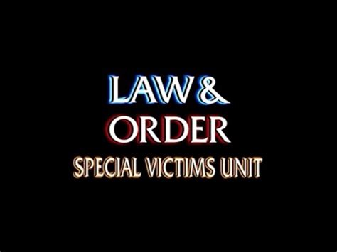 what is the intro to law and order