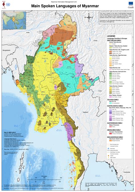 what is the language in myanmar