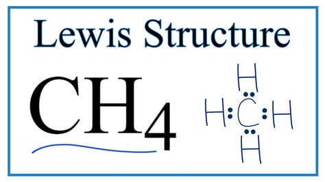 what is the lewis dot structure of ch4