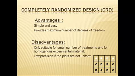 what is the main difference between a completely randomized design and a randomized block design
