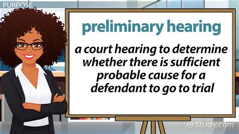what is the main function of a preliminary hearing