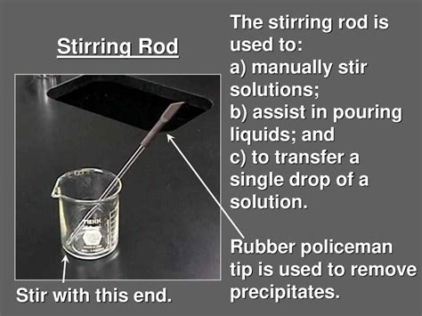 What Is The Main Function Of Stirring Rod When Transferring Liquids From One Container To Another