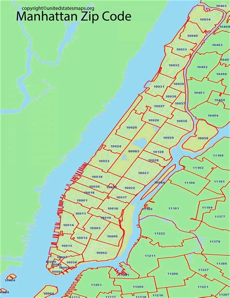 what is the manhattan zip code