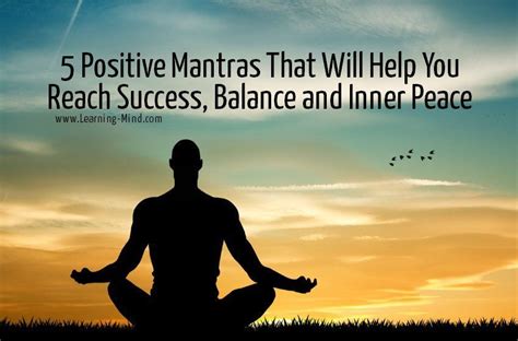 what is the mantra for success