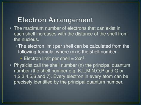 What Is The Maximum Number Of Electron Shells Possible In An Atom