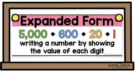 what is the meaning of expanded form with example