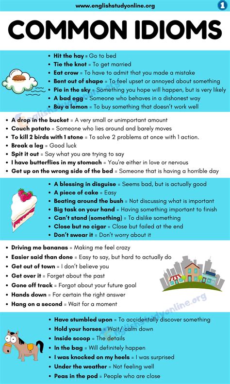 what is the meaning of idiom and examples with sentences