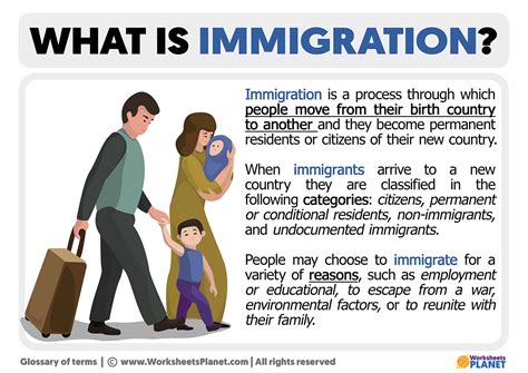 what is the meaning of immigration