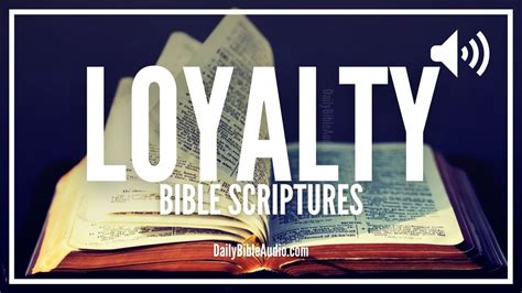 what is the meaning of loyalty in the bible