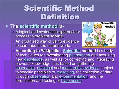 what is the meaning of method in science