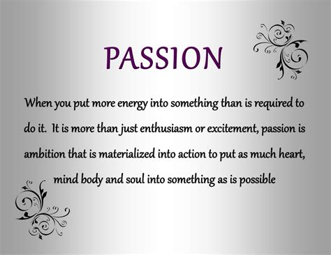 what is the meaning of passionate