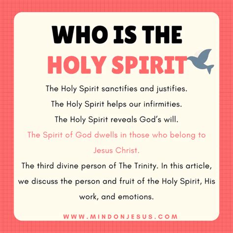 what is the meaning of the holy spirit