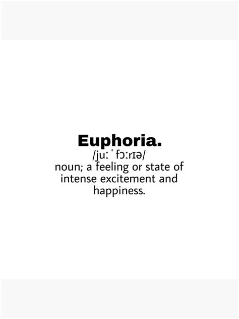 what is the meaning of the word euphoria