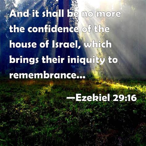 what is the meaning of there is no confidence in iniquity