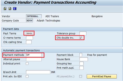 what is the meaning of vendor code