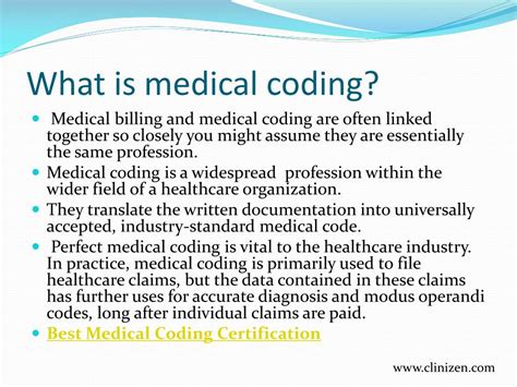 what is the medical coding certification