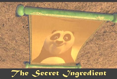 what is the message of kung fu panda