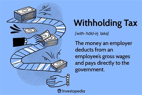 what is the minimum amount of tax withholding
