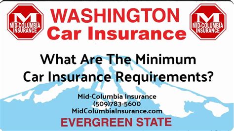 what is the minimum auto insurance coverage in washington state