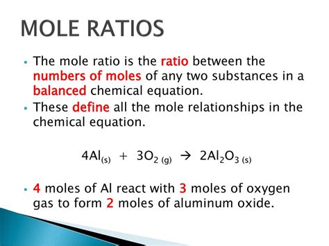 Ch12 stoichiometry
