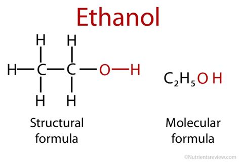 what is the molecular formula of ethanol