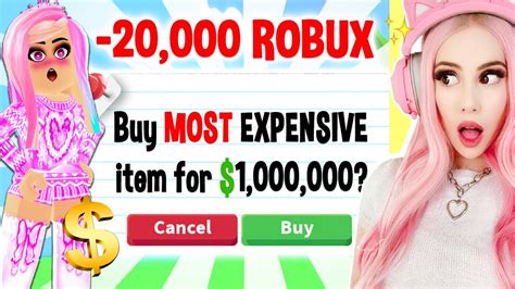 What Is The Most Expensive Item In Roblox Adopt Me