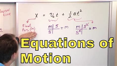 what is the motion of an object with constant acceleration