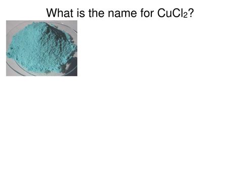 How to Write the Name for CuCl2 YouTube