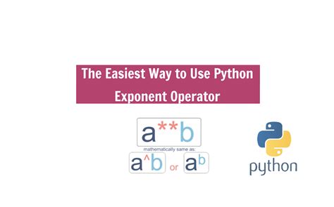 what is the name of symbol used for exponent in python
