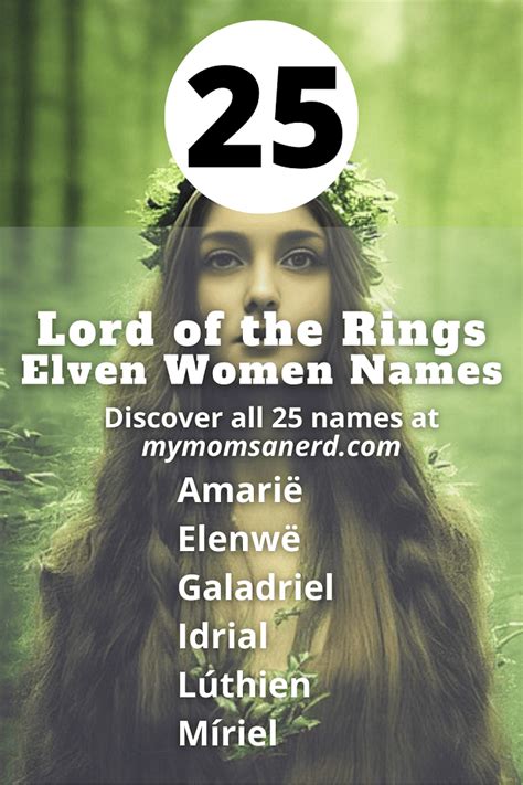 what is the name of the female elf in lord of the rings