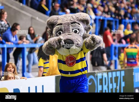 what is the name of warrington wolves mascot
