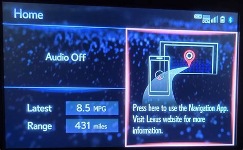 what is the navigation app for lexus