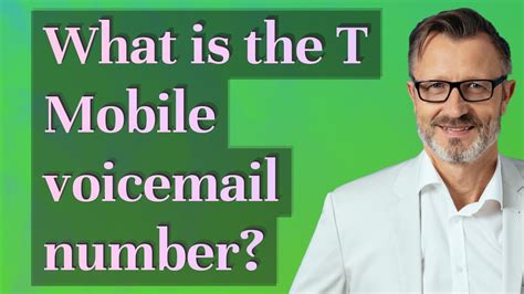 what is the number for t mobile voicemail