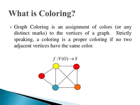 what is the objective of the graph coloring problem