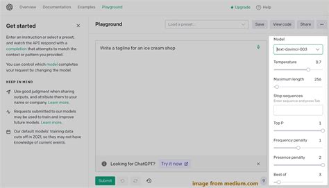 what is the openai playground