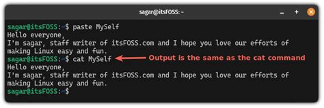 what is the paste command