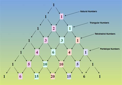 what is the pattern in pascal's triangle