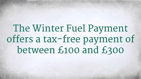 what is the pensioners winter fuel allowance