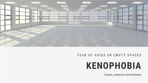 What Is The Phobia Of Empty Spaces Called