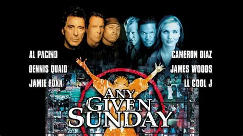 what is the plot of any given sunday