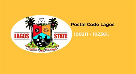what is the post code for lagos