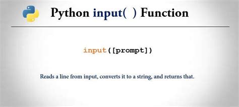 what is the primary purpose of the input () function in python